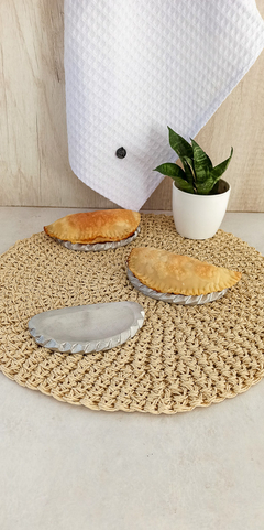 Porta empanada de aluminio