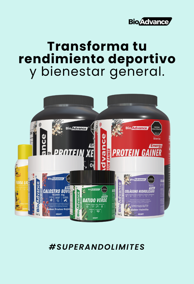 Carrusel Bio Advance Suplementos naturales para deportistas endurance