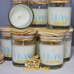 KIT 10 VELAS NO COPO 50g PERSONALIZADO na internet