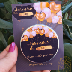 KIT 10 MINI VELAS 20g + CARD PERSONALIZADO - loja online