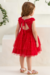 Vestido Red Shine- Petit Cherie - comprar online