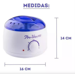 Panelinha De Depilação Cera Aquecedora Bivolt Pelo E Pele prowax100 - Compracomigo