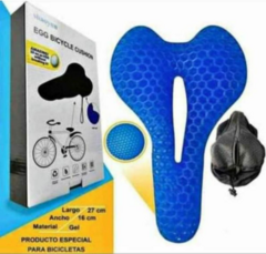 Capa para banco em Gel E Silicone Confortável para Bicicleta - Compracomigo