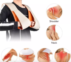 Colete Shiatsu Pescoço Massageador Infravermelho Neck - comprar online