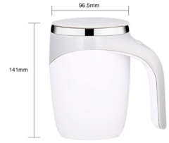 Copo Térmico Caneca Magnética Liquidificador Misturador Inteligente 380ml Aço Inoxidável Café na internet