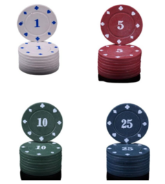 Jogo De Lata Poker Texas Hold'em Poker Set - comprar online