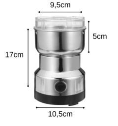 Moedor triturador de Grãos Café Elétrico 200w Temperos Amendoim 110v Pó - Compracomigo