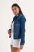 ART.137 | CAMPERA ELASTIZADA JEANS CON ROTURAS - comprar online