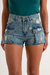 ART.3533 | SHORT CARGO VAINILLA CON ROTURAS en internet