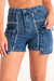 ART.3395 | SHORT CARGO AZUL CON TACHAS en internet