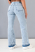 ART.3488 | WIDE LEG CELESTE NEVADO BOTA DESCOCIDA - Gorsi Jeans