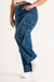 ART.2106 | WIDE LEG CARGO STONE JEANS - Gorsi Jeans