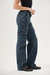 ART.3428 | WIDE LEG OXIDO CON CARGO - Gorsi Jeans