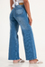 ART.3561 | WIDE LEG CELESTE CON ROTURAS ELASTIZADO - tienda online