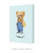 Quadro Bear "Nerd" na internet