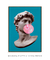 Quadro Escultura Bubble Gum blue na internet
