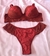 Conjunto de Lingerie Plus Size Fio Duplo Terracota