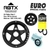 Kit Polias Alumínio, Correia, Esticador, Rgtx VW Fusca Preto