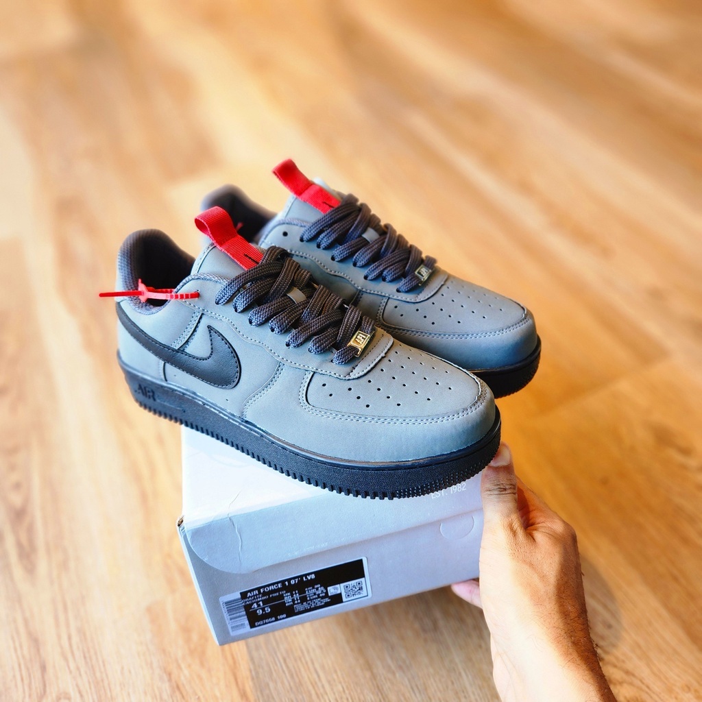 AF1 Anthracite grafite Preto Tennis Streetwear