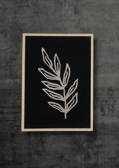 botanic laurel negro | 50 x 70 cm - comprar online