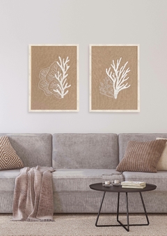 coral rama beige | 50 x 70 cm - tienda online