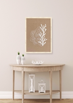 Imagen de coral rama beige | 50 x 70 cm