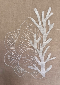 coral 2 beige | 100 x 70 cm - canvaz