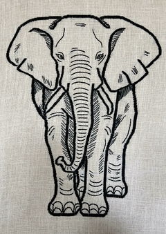 elefante crudo | 100 x 70 cm ENTREGA EN 20/30 DIAS - canvaz