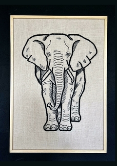 elefante crudo | 100 x 70 cm ENTREGA EN 20/30 DIAS - comprar online