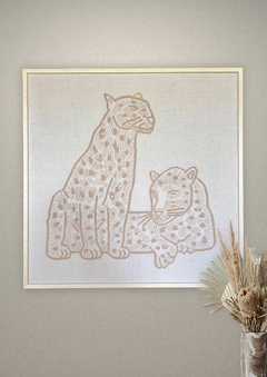 jaguares natural | 100 x 100 cm - comprar online