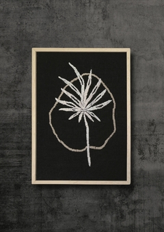 jungla palma negro | 50 x 70 cm ENTREGA EN 20/30 DIAS - comprar online