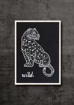 wild negro | 100 x 70 cm ENTREGA EN 20/30 DIAS - comprar online