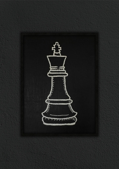 rey black | 100 x 70 cm