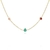 CHOKER RIVIERA COLORS BANHO OURO 18K