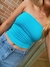 Tube Top Azul Claro