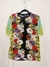 Blusa seda florida - M