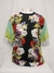 Blusa seda florida - M - comprar online