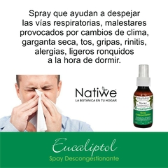 Eucaliptol en Spray - Natiwe Botánica