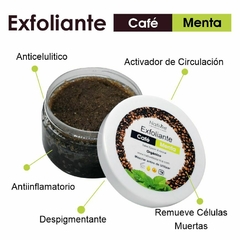 Exfoliante De Café y Menta - Natiwe Botánica