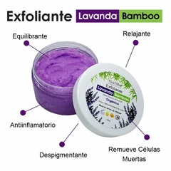 Exfoliante De Lavanda y Bamboo - Natiwe Botánica