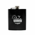 Cantil em Aço Inox 7 oz Preto para Whisky 06007 - Personalizado - comprar online