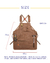 Imagem do Avental de Lona com Bolsos ótimo para proteger do calor de parrilheiras cod. 4.0.3.1