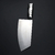 Faca do chef com lâmina Full tang design, aço inoxidável, ótima para desossa cod. 4.0.3.1 - OliverTop