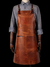 Imagem do Avental de couro de PU com bolso vintage, ideal para churrasco, cozinheiro chefe cod. 4.0.3.1