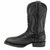 BOTA DE RODEO EN PIEL GENUINA 4L03RS NEGRO en internet