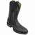 BOTA DE RODEO EN PIEL GENUINA 4L03RS NEGRO - tienda en línea