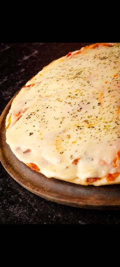 Pizza muzzarella sin tacc 8 porciones