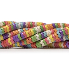 Puca zig-zag de pasta multicolor en internet