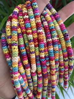 Puca zig-zag de pasta multicolor - comprar en línea