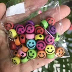 Happy face 10 mm - Nana kutsi materiales para bisutería